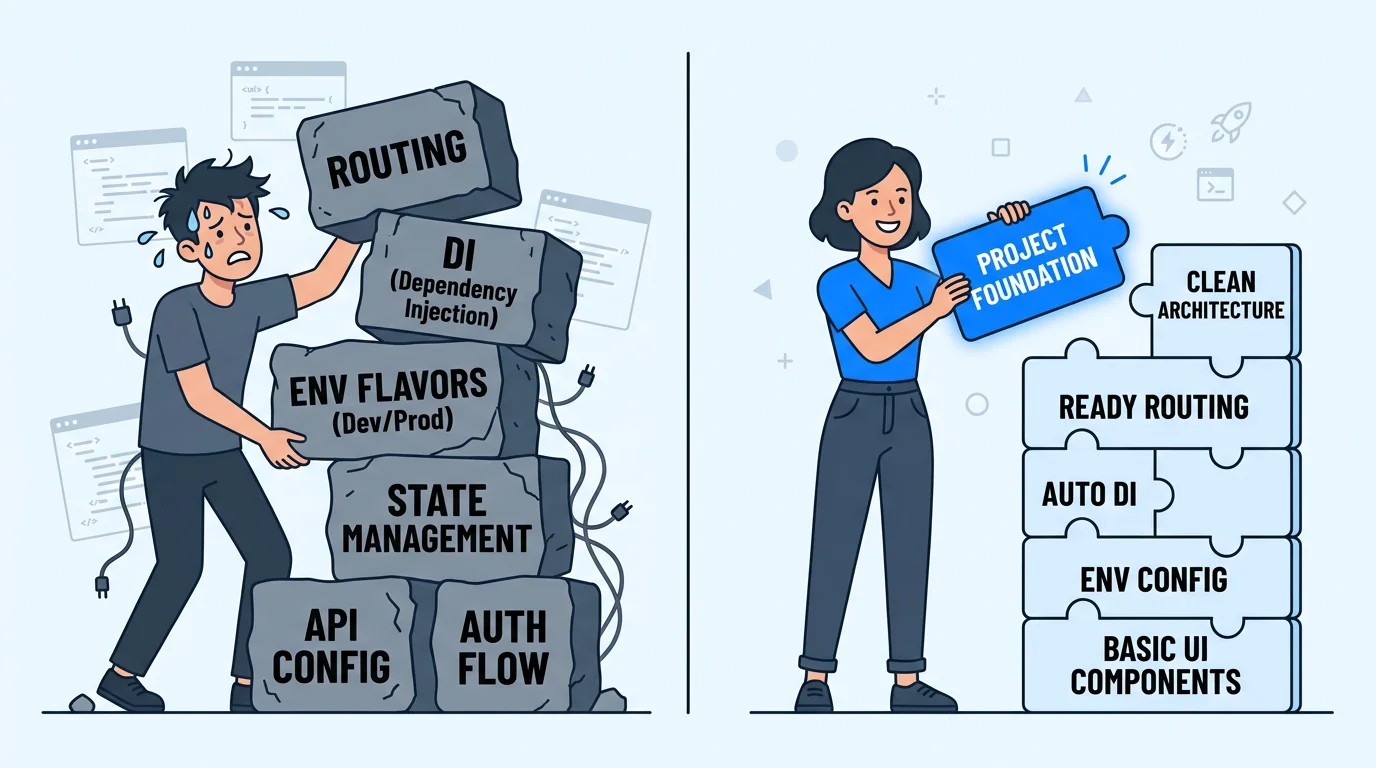 FlutterSeed vs. Manual Setup: A Practical Comparison for Faster Development