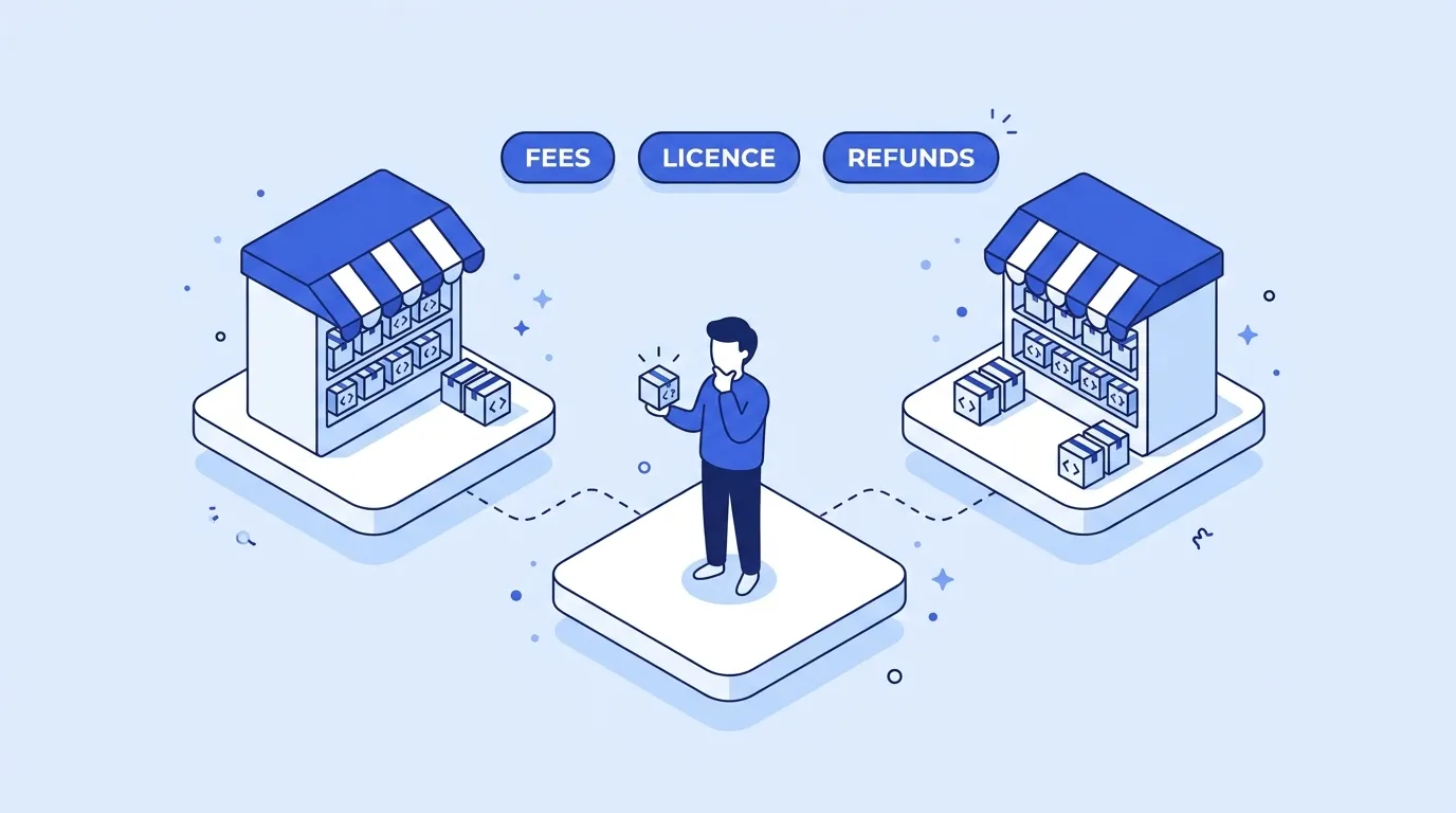 CodeCanyon vs Codester: Fees, Licences and Refunds Compared