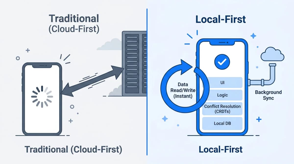 The Architecture of Local-First Web Development
