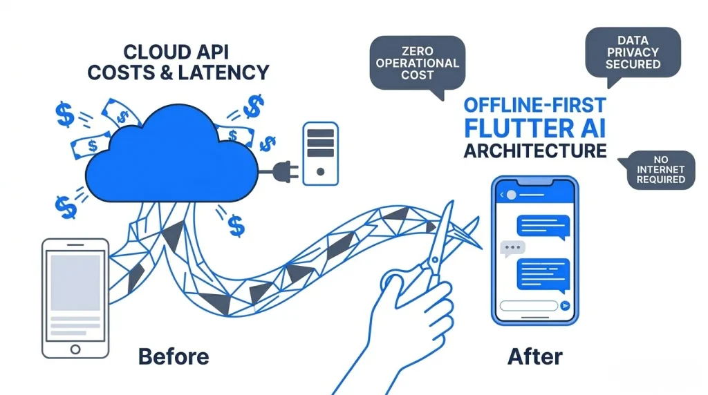Engineering Cost Effective, Private AI with Flutter and On Device LLMs by Stacklyn Labs